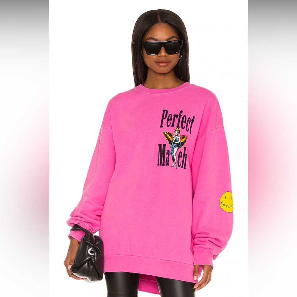 Boys Lie Pink Sweatshirt